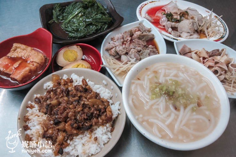 大直老店米粉湯｜實踐大學宵夜美食！滷肉飯黑白切隨便點