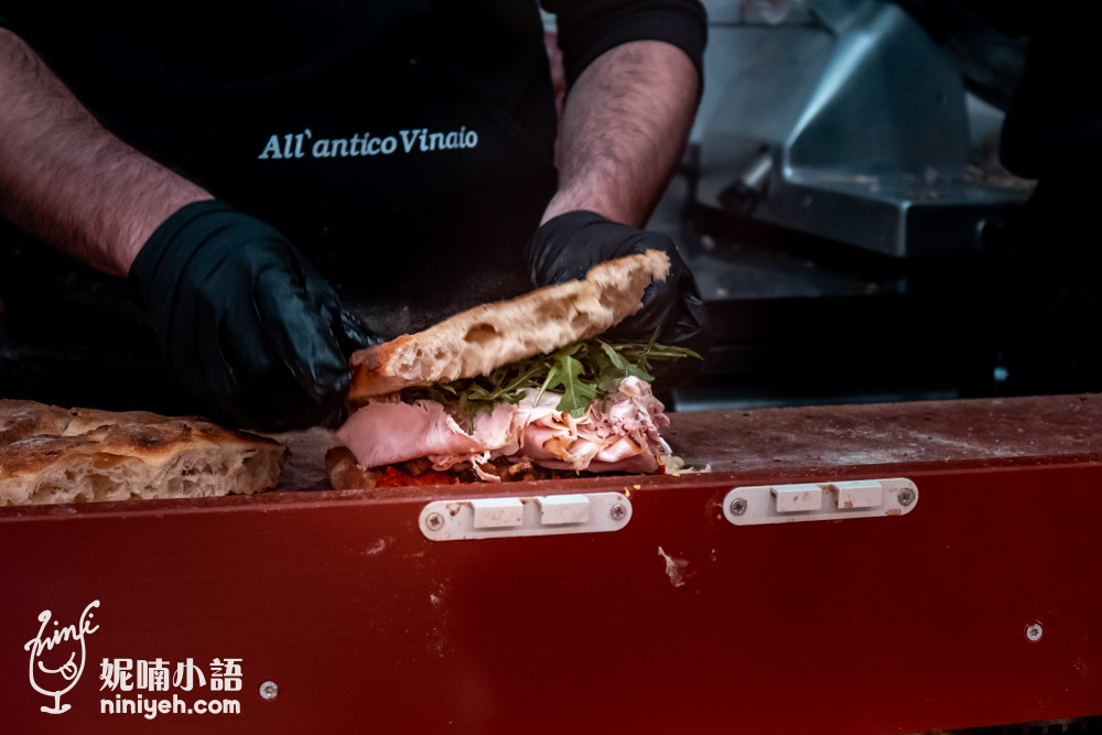 佛羅倫斯美食推薦｜All’Antico Vinaio。出動人潮管制的排隊三明治！紅到紐約開分店