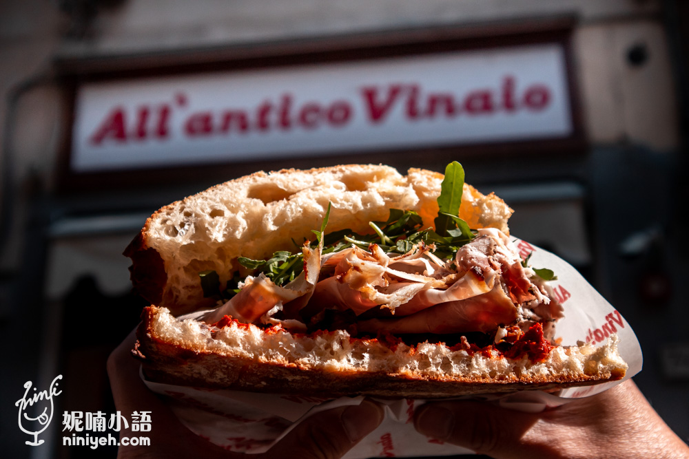佛羅倫斯美食推薦｜All’Antico Vinaio。出動人潮管制的排隊三明治！紅到紐約開分店