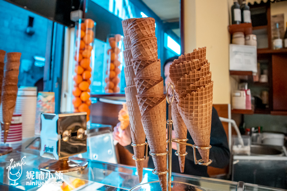 佛羅倫斯美食推薦｜Bar Ponte Vecchio。老橋旁冰淇淋！大推哈密瓜口味好好吃