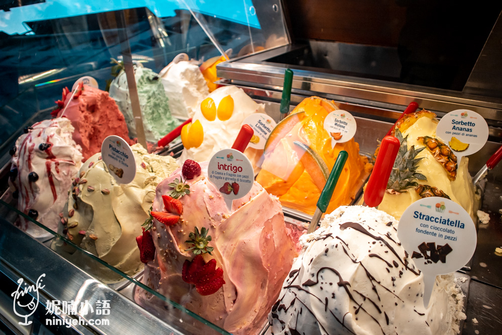 佛羅倫斯美食推薦｜Bar Ponte Vecchio。老橋旁冰淇淋！大推哈密瓜口味好好吃