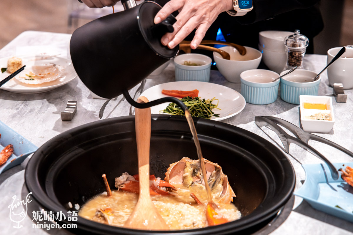 【濤濤海鮮蒸氣鍋】新莊美食海鮮餐廳！超澎派活海鮮還有雞湯喝到飽