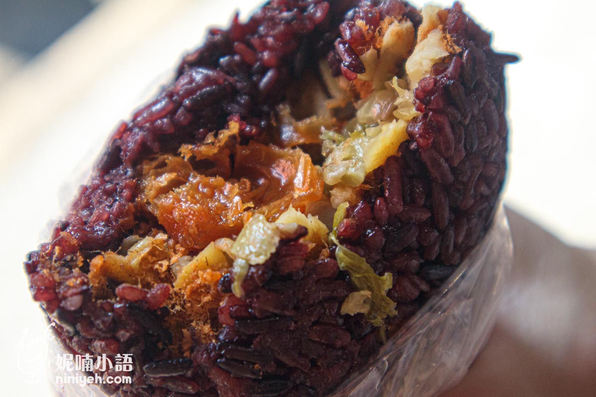 【古亭站美食】劉媽媽飯糰。台北最強紅到日本的招牌紫米飯糰