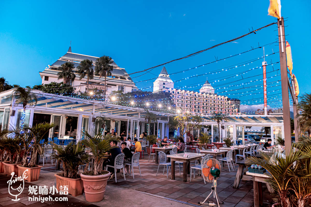 大胖活海產｜淡水漁人碼頭最浪漫的海鮮餐廳！淡水福容飯店走出就到
