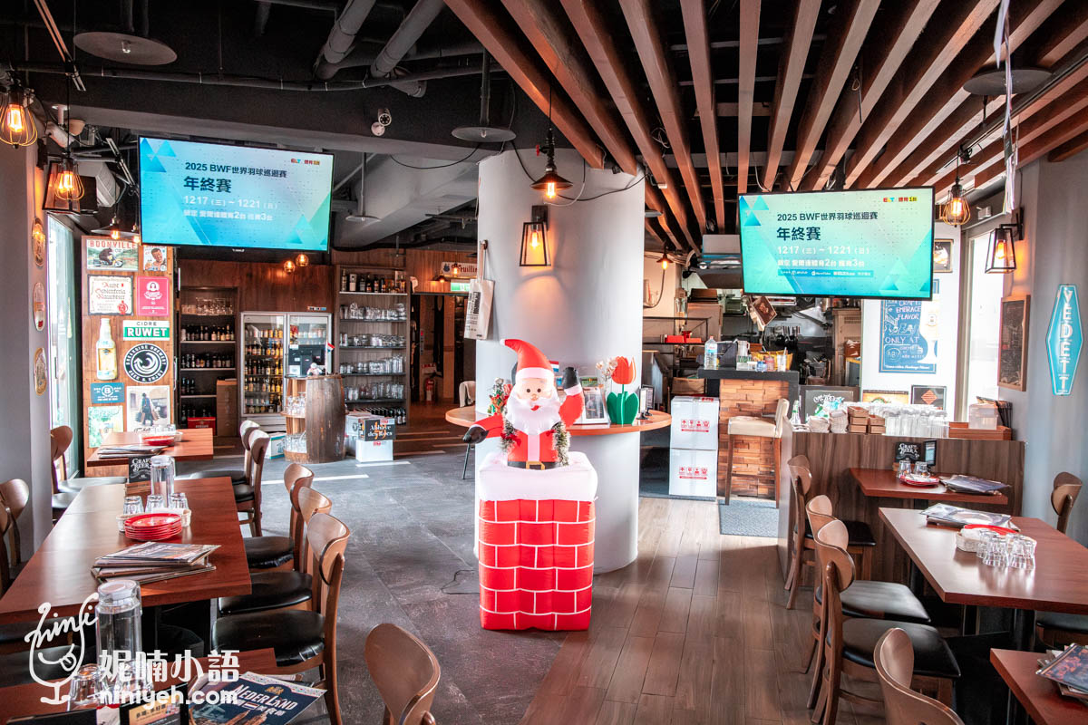 ABV閣樓餐酒館｜板橋新北耶誕城開吃！高空景觀精釀啤酒餐廳推薦