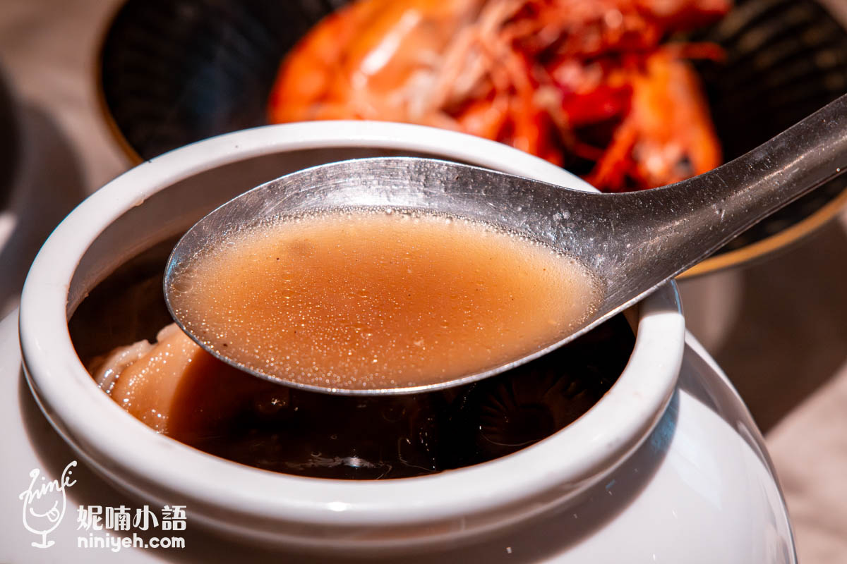 彭園年菜之鮑魚魚翅佛跳牆清湯