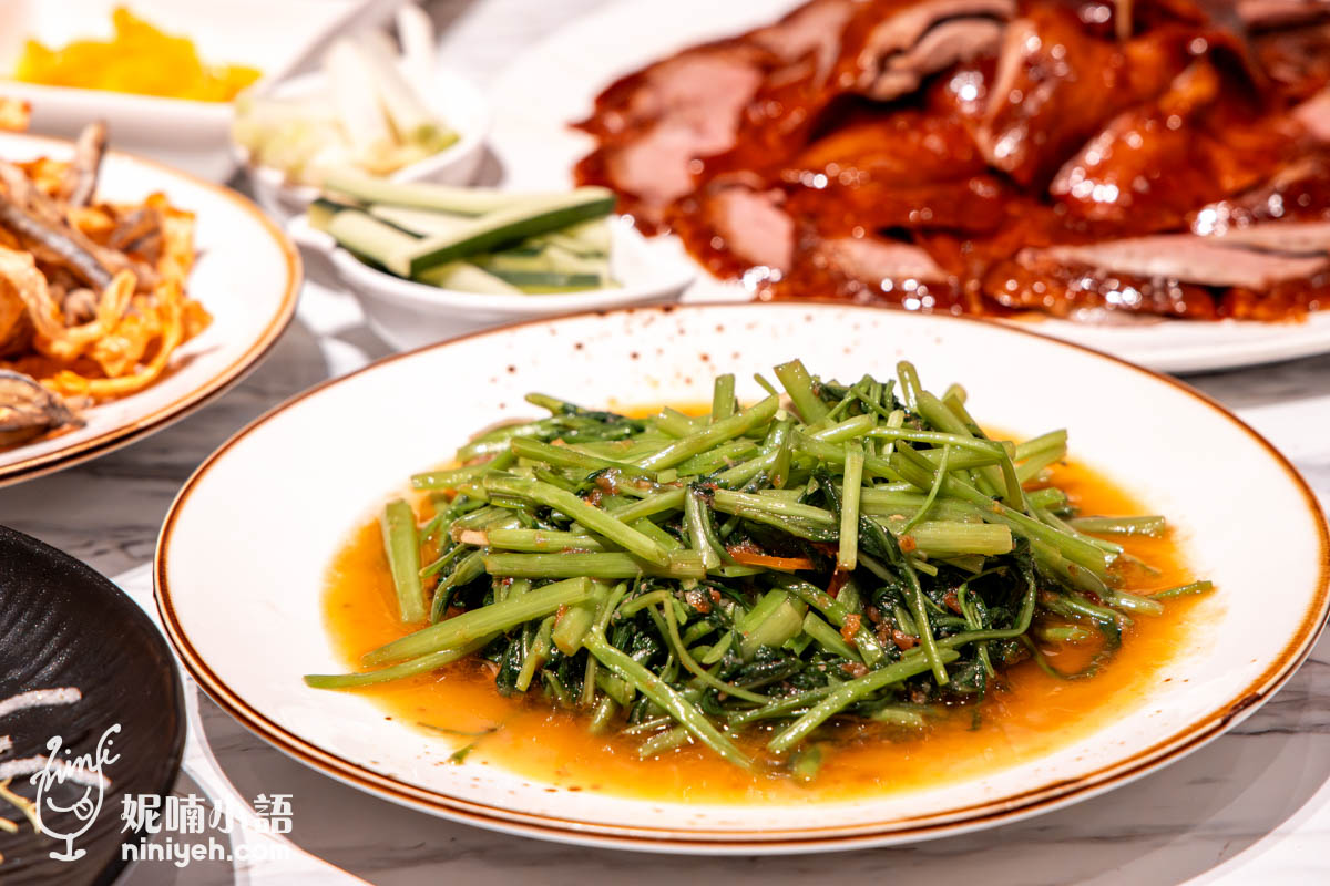 鴨覓烤鴨餐廳｜信義區最潮片皮烤鴨就在微風南山！桌邊手沖豆花太有記憶點