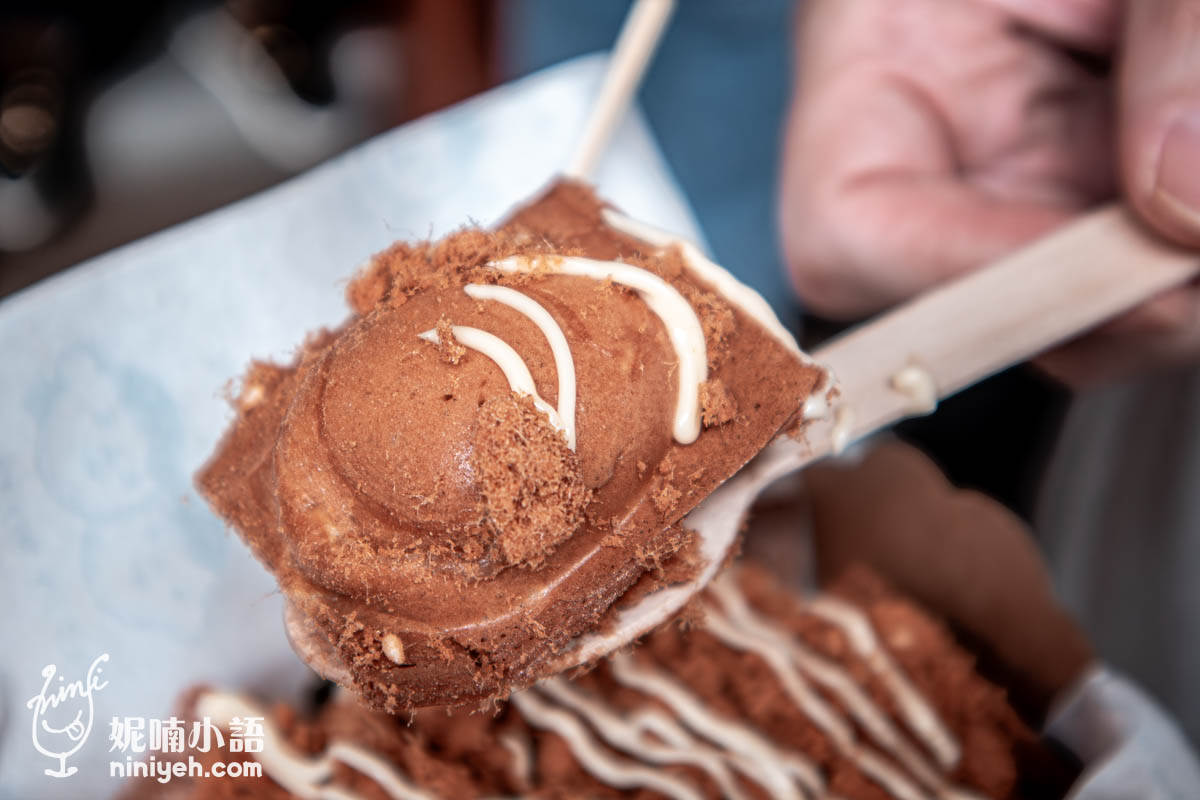 魚刺人雞蛋糕大稻埕店｜口味多變的包餡雞蛋糕！迪化街下午茶散步點心