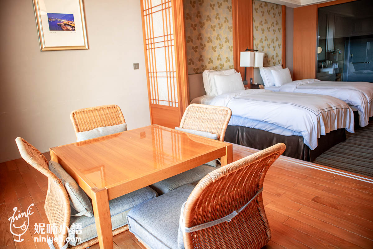 福容大飯店淡水漁人碼頭｜台北親子客最愛飯店！海景露台和式客房入住心得