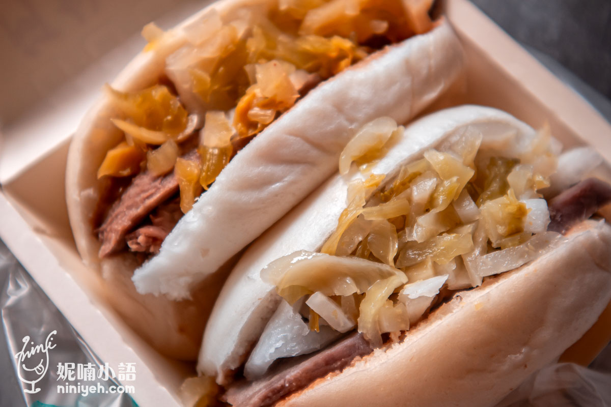 阿松割包｜國華街美食鐵三角！永樂市場必吃豬舌包