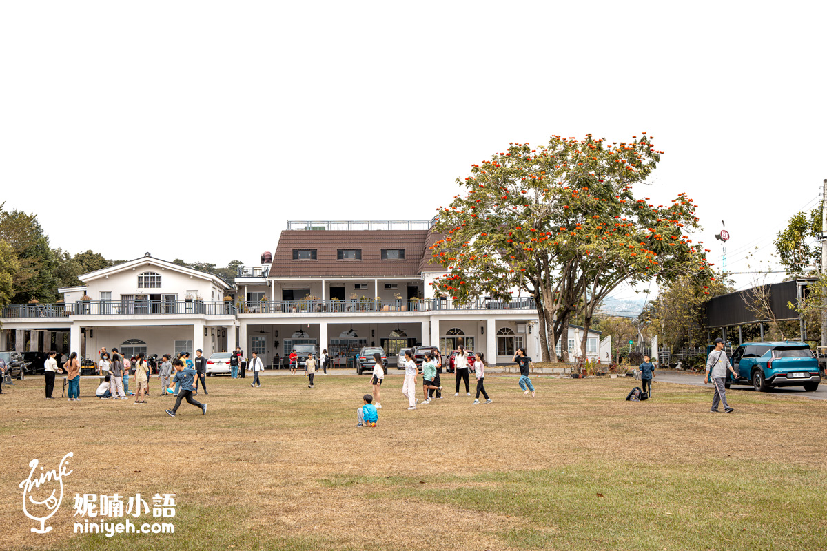 瓦樣山巷｜台南玉井蔬食景觀餐廳！占地三千坪歐風戶外露營區