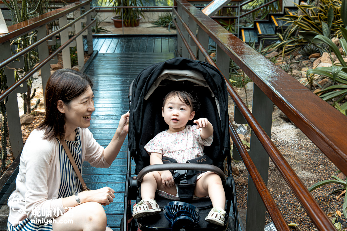 臺北典藏植物園｜免門票吹冷氣的親子景點！無障礙推車友善、高山植物冷氣房，順遊新生公園遊戲場