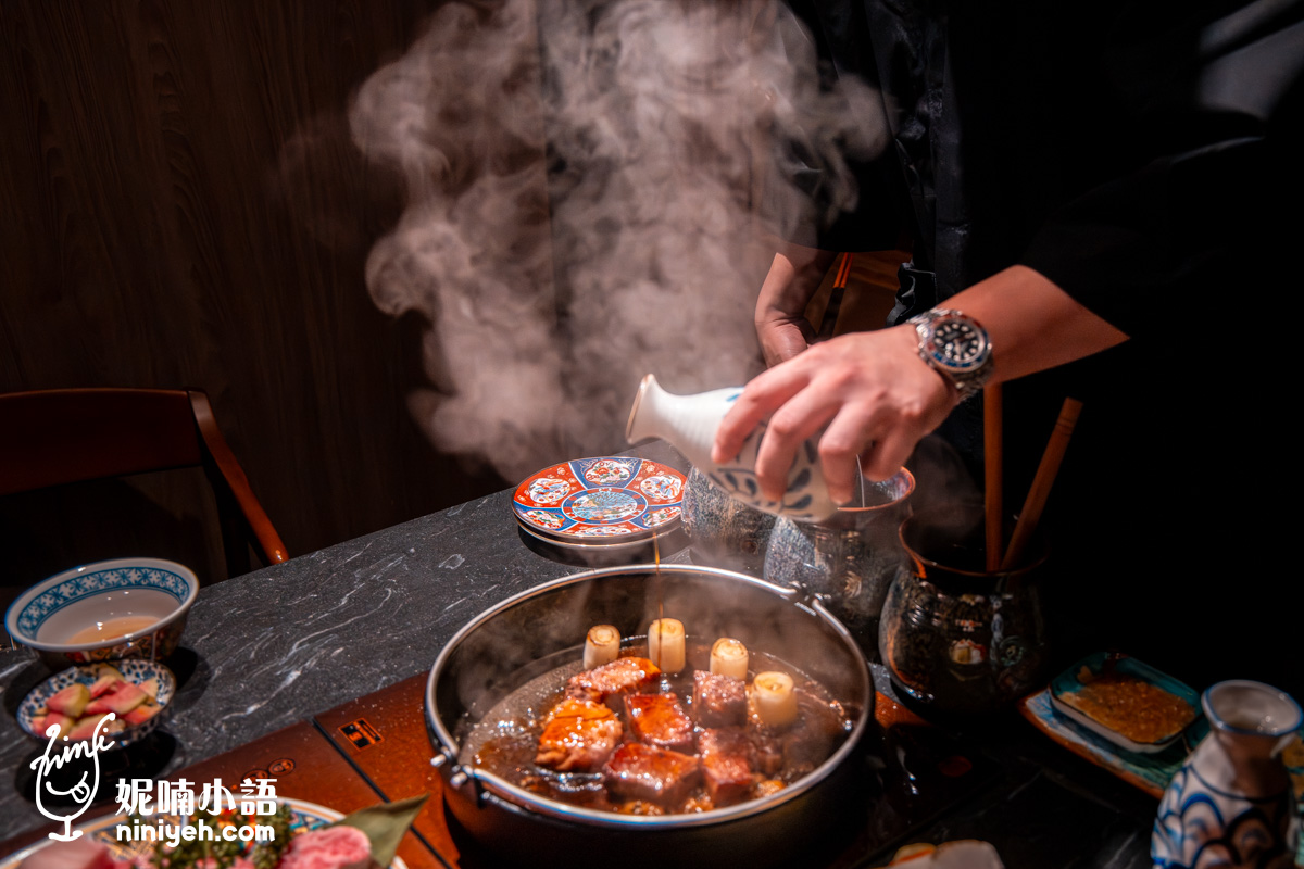 祇園．禪院壽喜燒｜台北頂級壽喜燒新寵！獨創「厚切金磚和牛」饕級新吃法