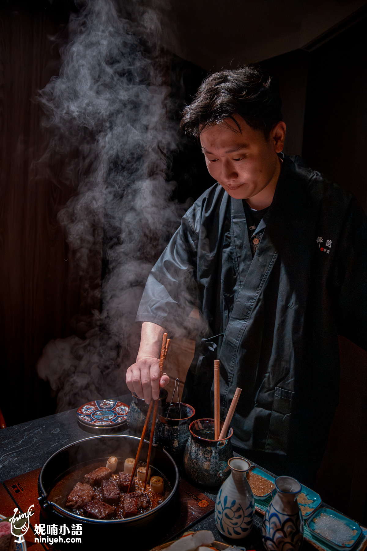 祇園．禪院壽喜燒｜台北頂級壽喜燒新寵！獨創「厚切金磚和牛」饕級新吃法