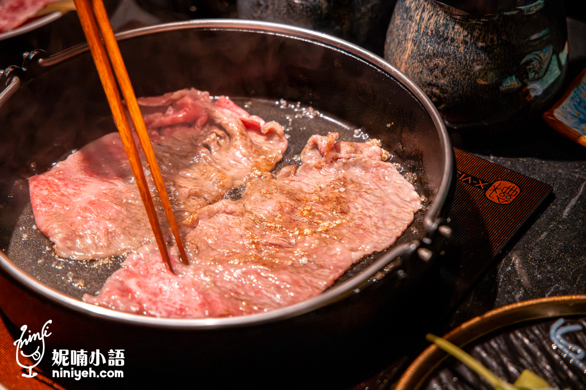 祇園．禪院壽喜燒｜台北頂級壽喜燒新寵！獨創「厚切金磚和牛」饕級新吃法