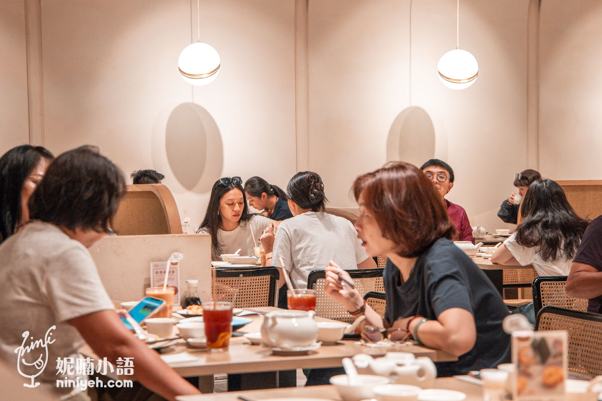 華漾DIM SUM 忠泰樂生活店 滿座用餐盛況